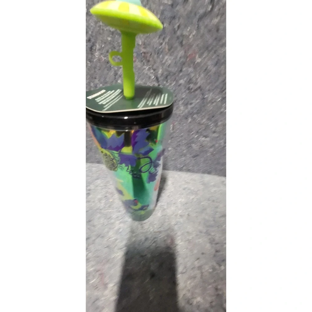 Starbucks 2024 Limited Edition‎ UFO Theme Mushroom Top Tumbler Glow In The Dark